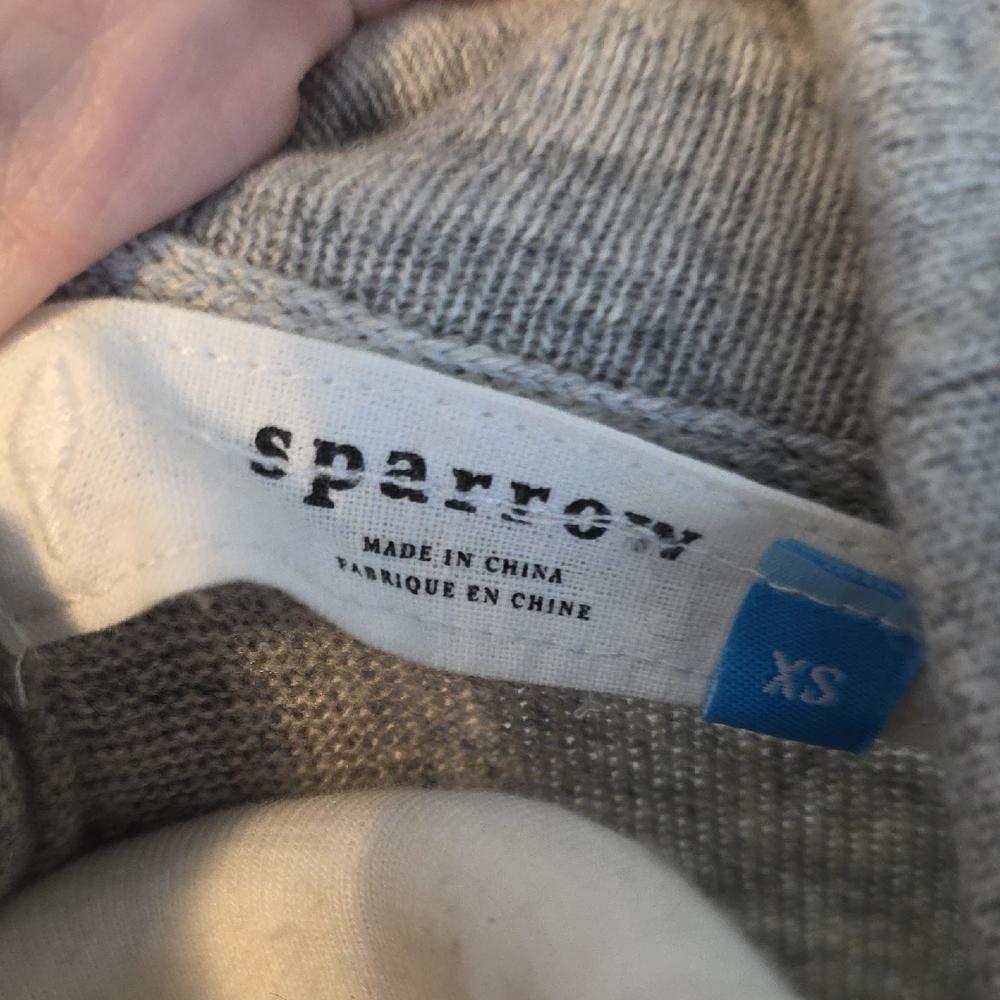 Anthropology Sparrow lambs Wool Swing Sweater Dress SIZE SMALL - Picture 3 of 9